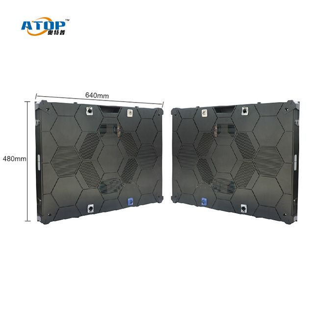 P2.5 Indoor 640x480mm Front Service Cabinet Led Screen 